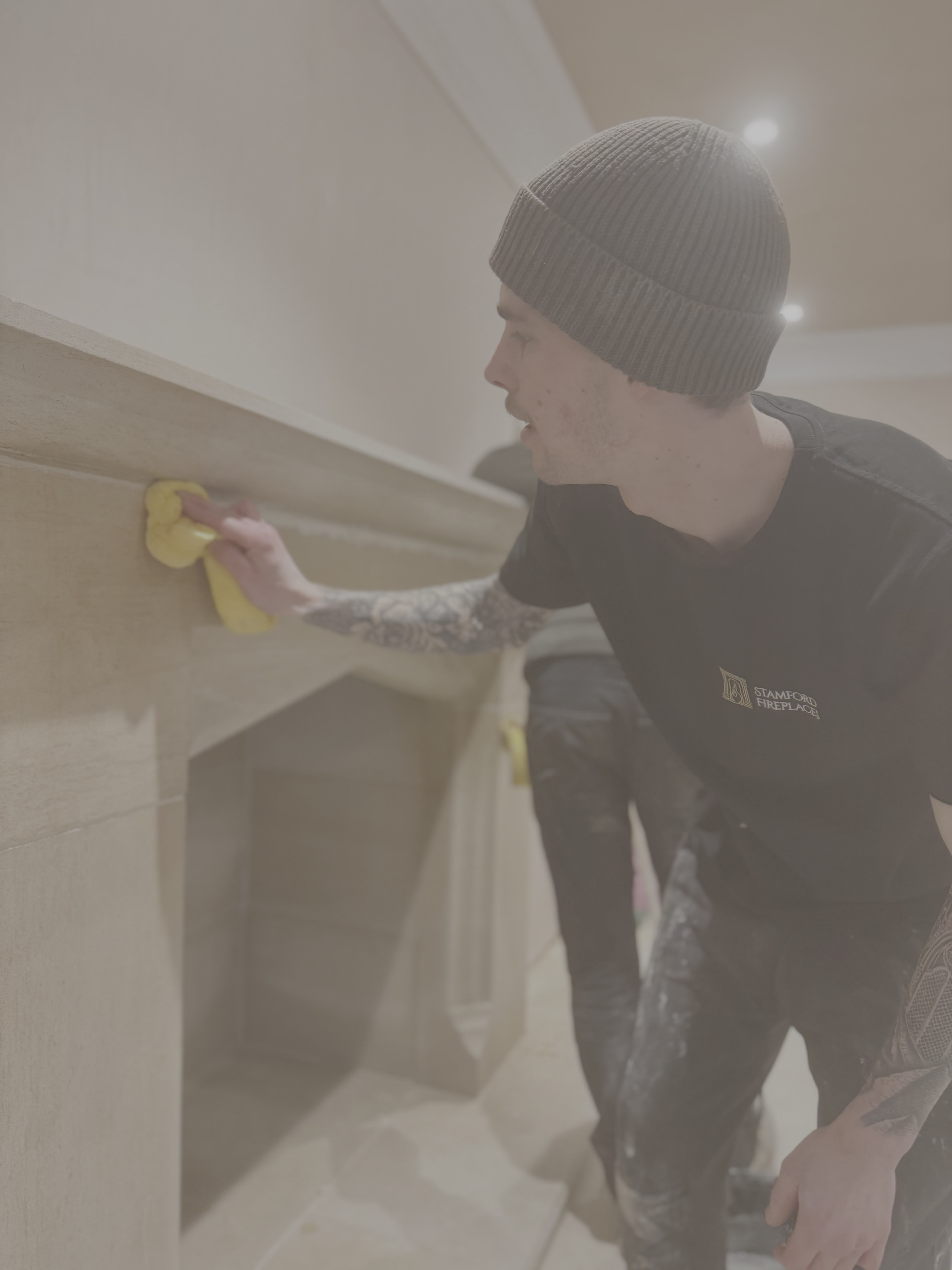 Cleaning Fireplace