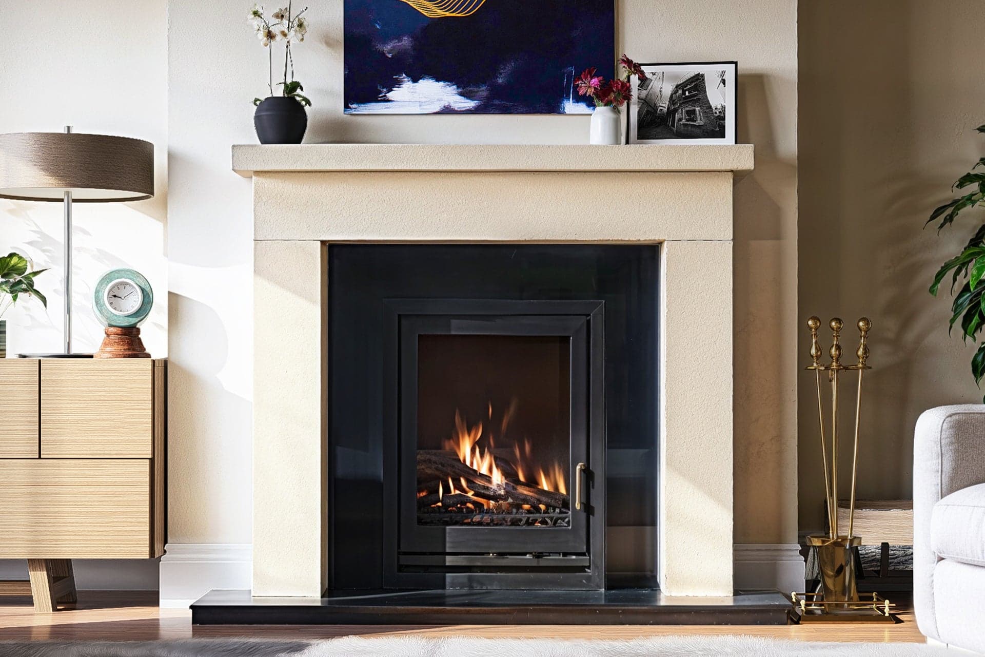 Elegant Blenheim fireplace showcasing fine craftsmanship