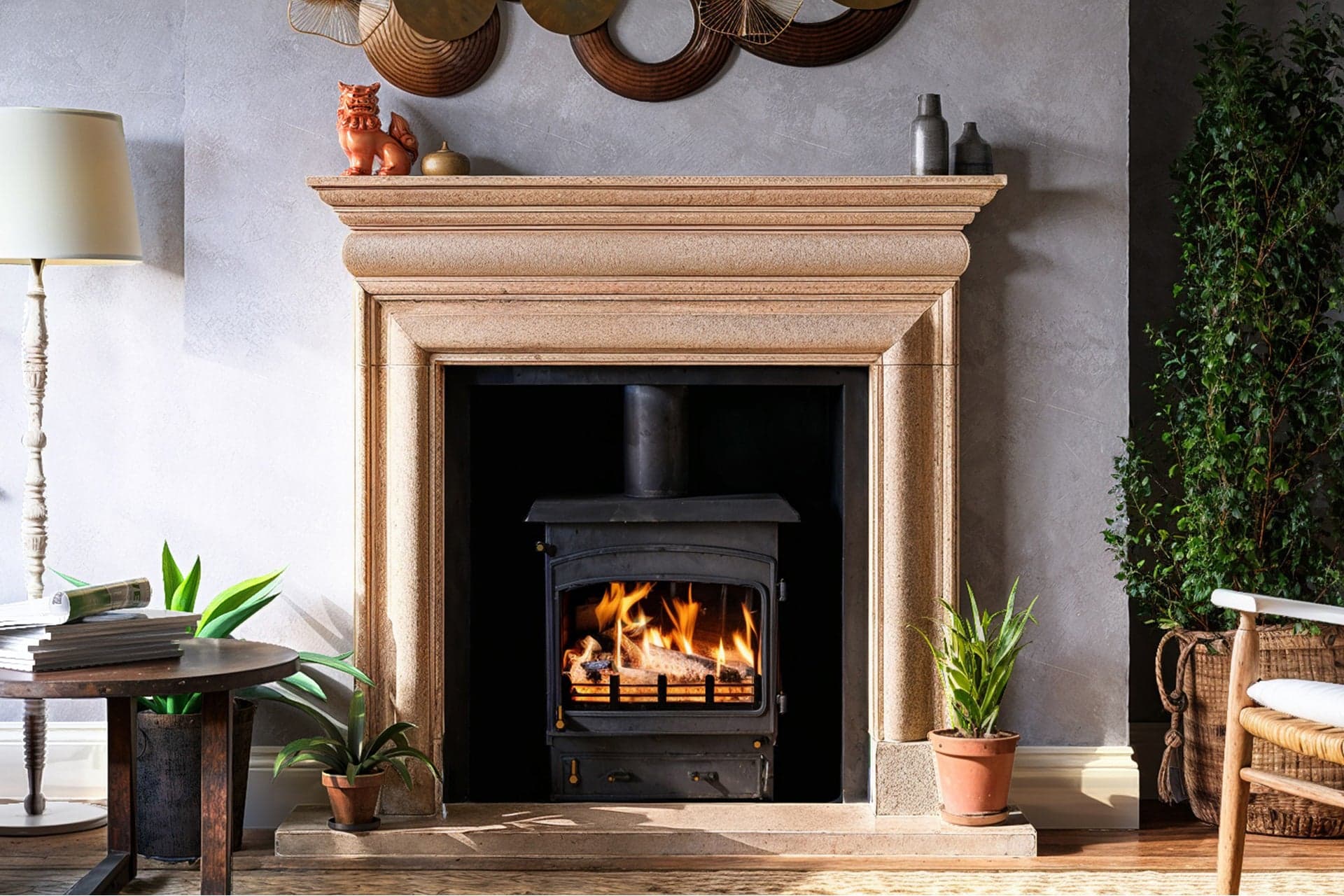 Selection of premium natural stone samples