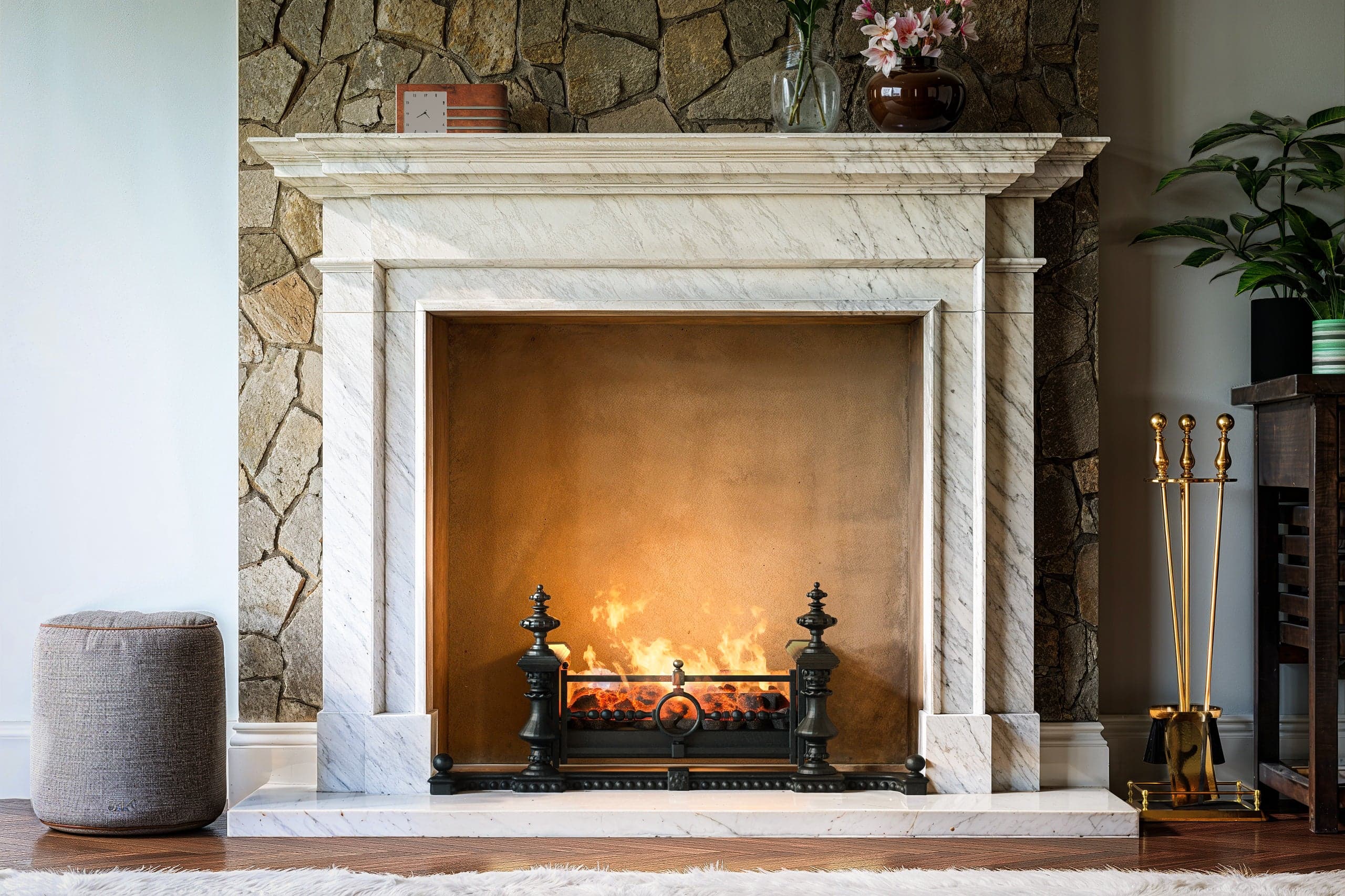 The Lombardy Fireplace